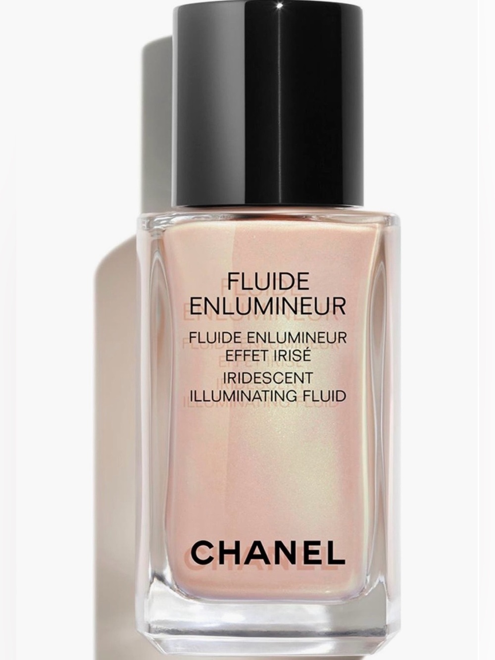 CHANEL Fluide Enlumineur Iridescent Illuminating Fluid - Black & Gold Packaging - Picture 2 of 10